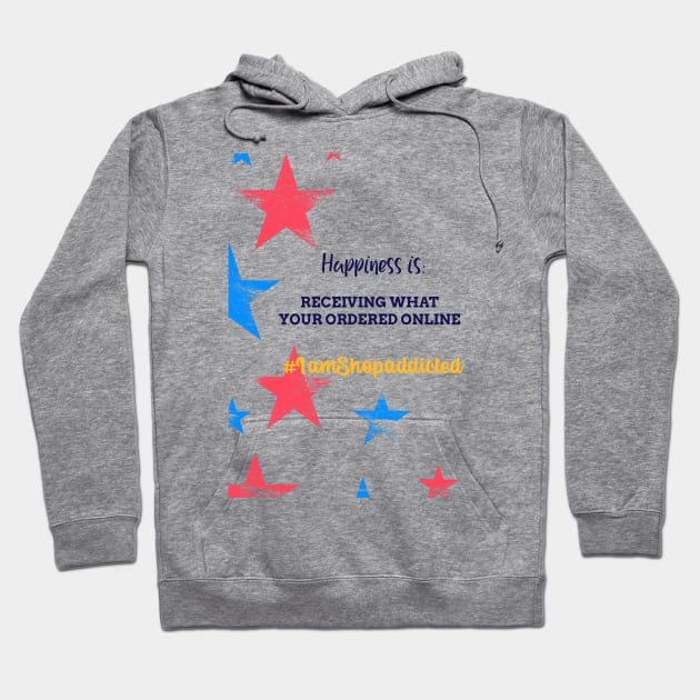 Happiness when you buy Online Hoodie by Lycia Design